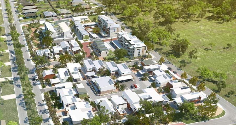 The White Gum Valley development in Fremantle, Western Australia