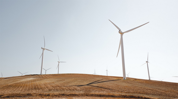 Image - Wind farm turbines