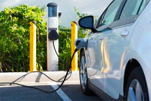 Image - Car charging at charging station